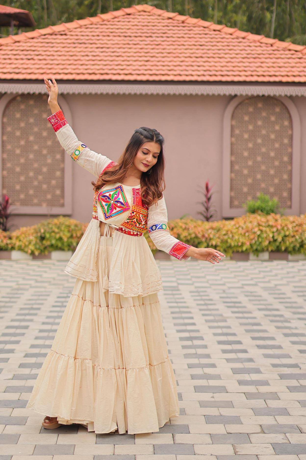 Launching Navratri Special Gamathi Ram 120 Lehenga choli with price